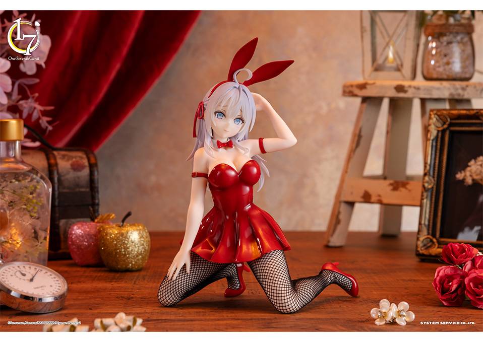 Alya Sometimes Hides Her Feelings in Russian: Alya - RED Bunny Ver. One-Seventh Carat