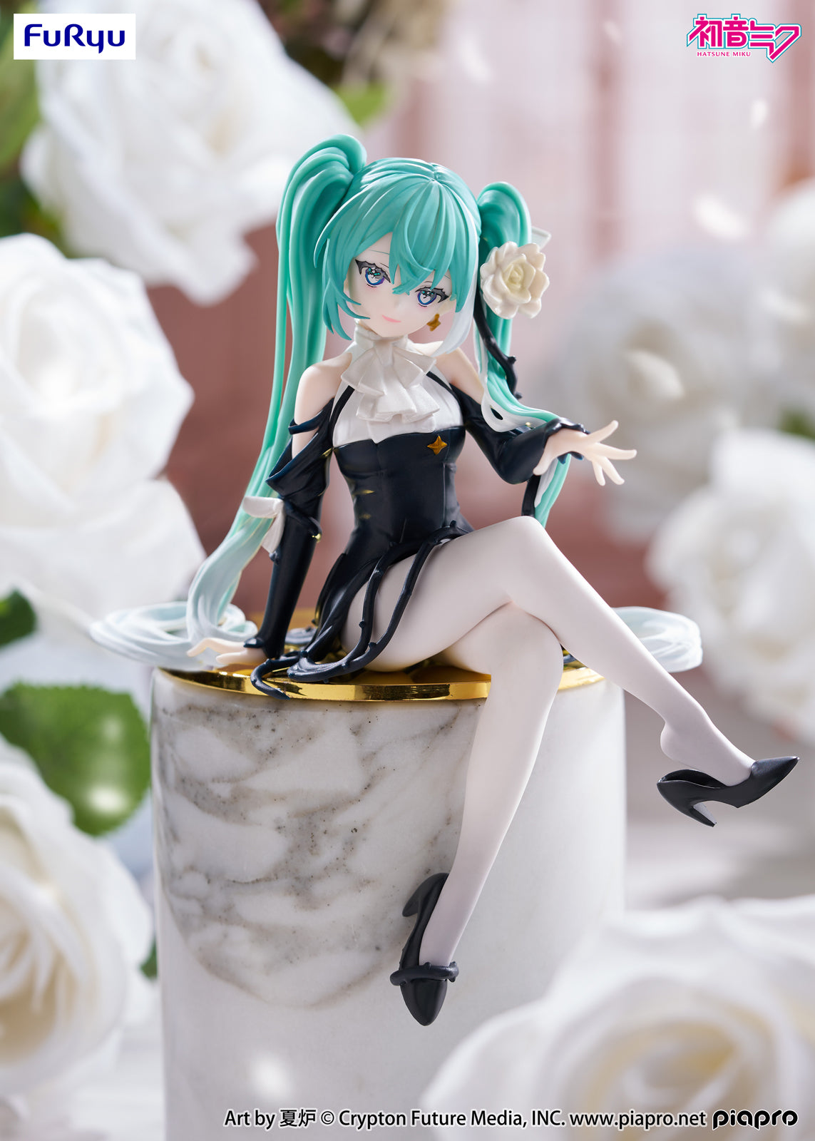 Hatsune Miku - Flower Fairy - Noodle Stopper Figure - White Rose
