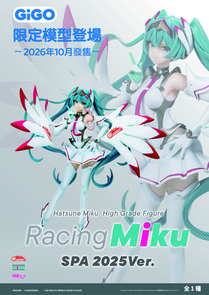Hatsune Miku GT Project High-Grade Figure: Racing Miku SPA 2025 Ver.