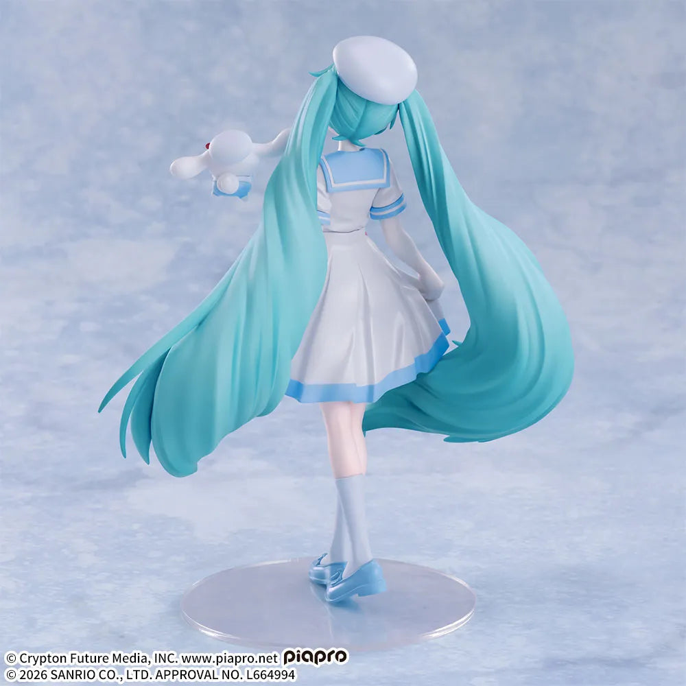 Hatsune Miku x Cinnamoroll: Versão Verão. XStellar Figure