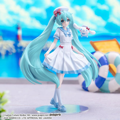 Hatsune Miku x Cinnamoroll: Versão Verão. XStellar Figure