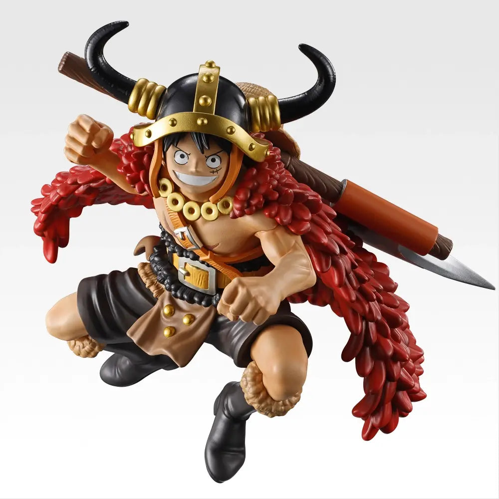 One Piece Elbaf Arc Giant Bash!! Vol.1 - Uma Estatueta Masterlise Expiece de Monkey D. Luffy de Prêmio