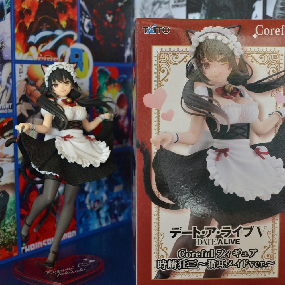 Coreful Figure: Date A Live – Kurumi Tokisaki (Cat-Eared Maid Ver.)