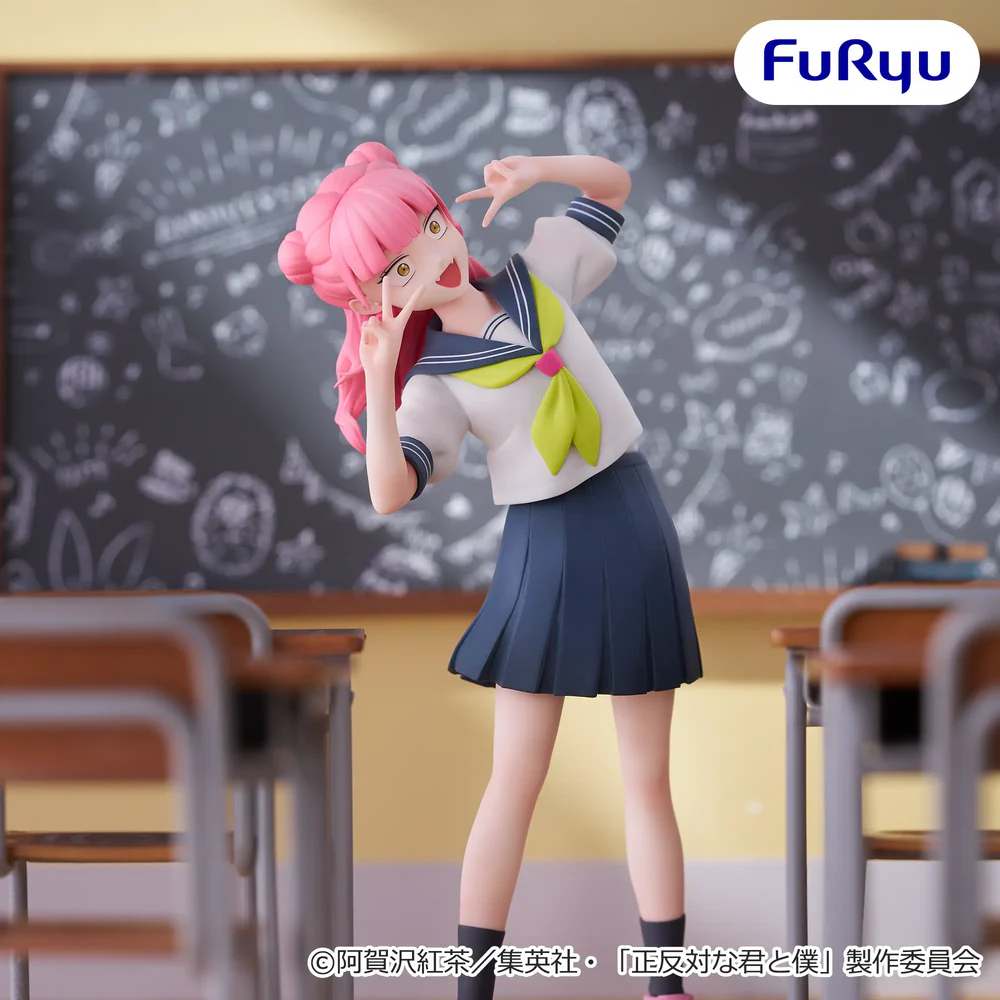 You and I are Polar Opposite Muchuuto Figure - Miyu Suzuki