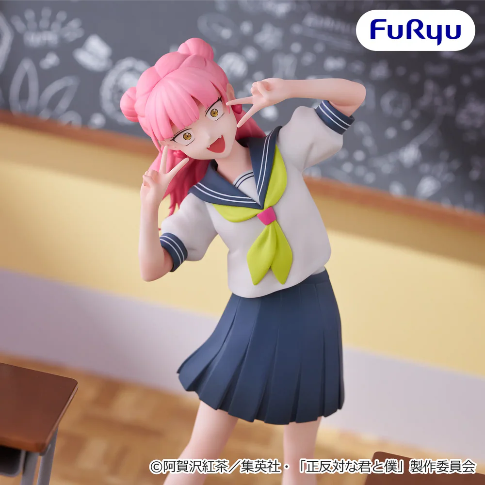 You and I are Polar Opposite Muchuuto Figure - Miyu Suzuki