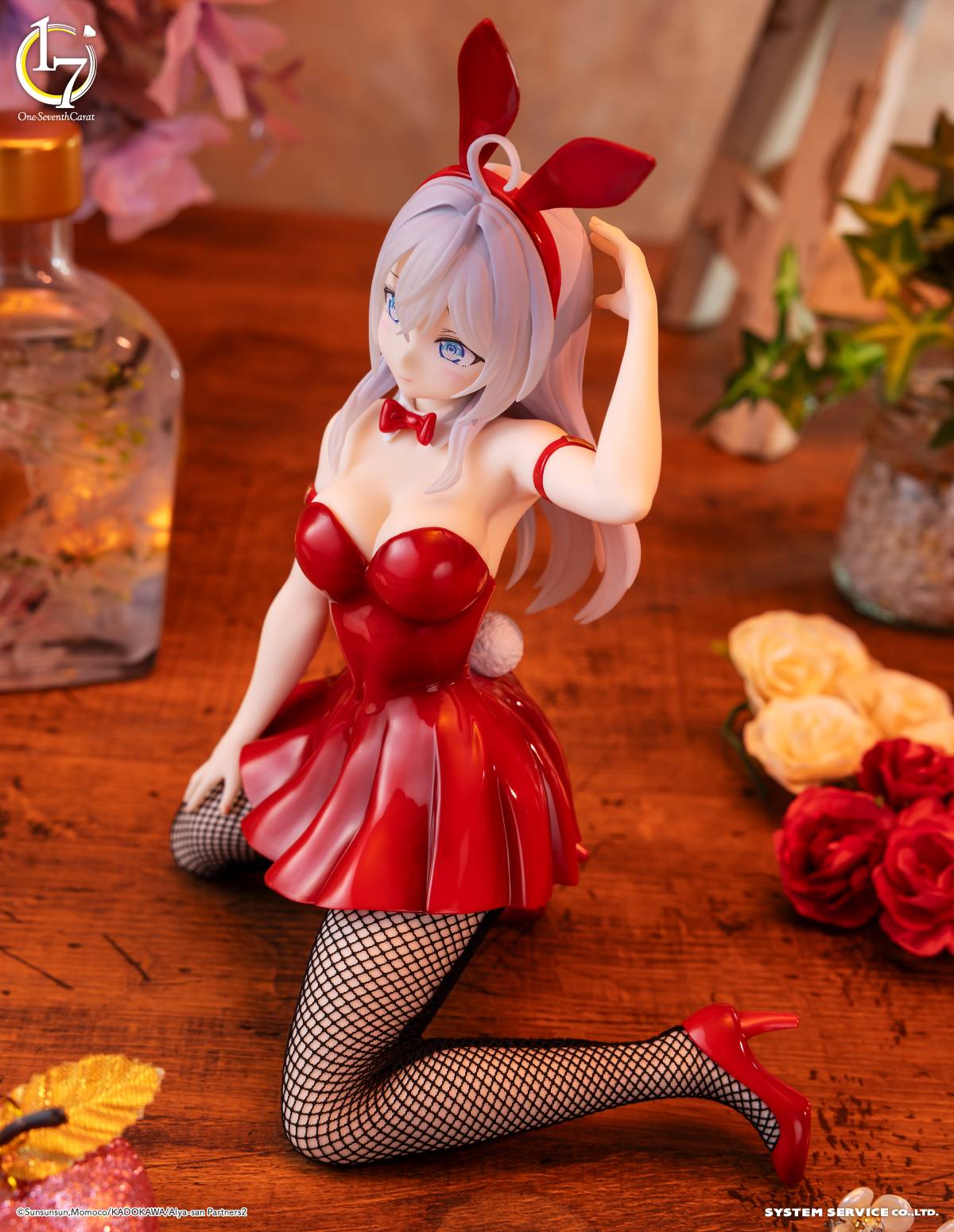 Alya Sometimes Hides Her Feelings in Russian: Alya - RED Bunny Ver. One-Seventh Carat