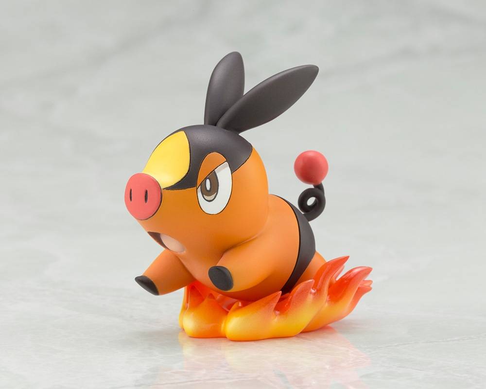ARTFX J: Pokémon Negro & Blanco - Liza & Tepig 1/8 (Relanzamiento)