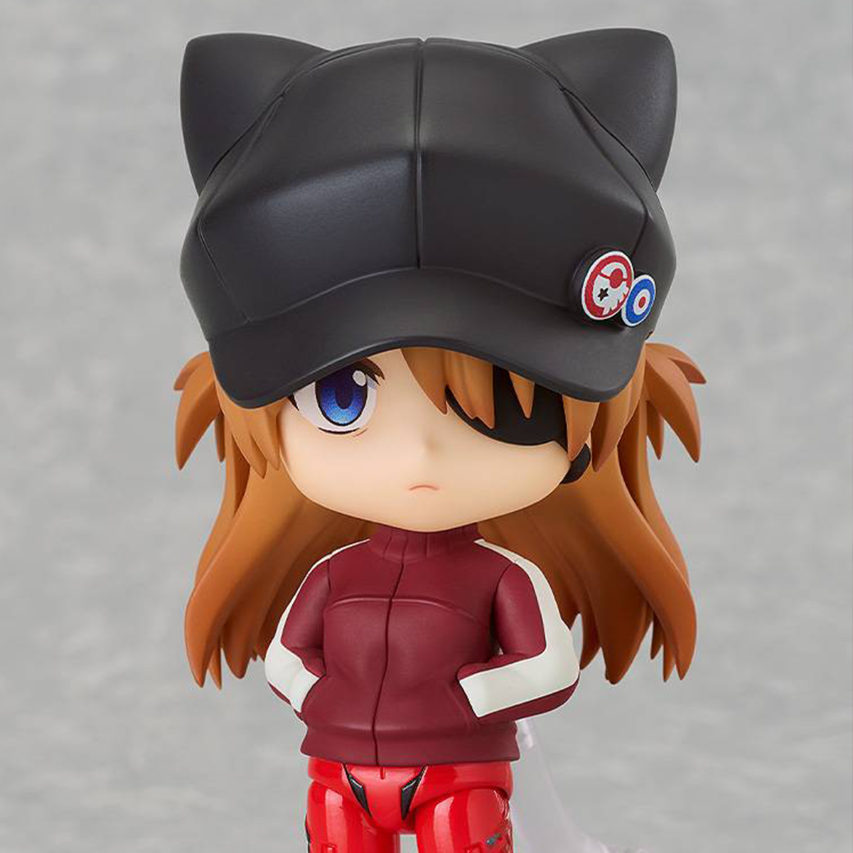 Nendoroid 2930: Rebuild of Evangelion - Asuka Shikinami Langley (versão com agasalho)