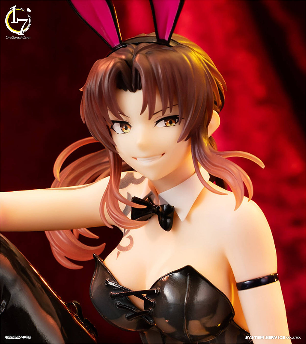 Black Lagoon: Revy - Bunny Ver. Um Sétimo Quilate