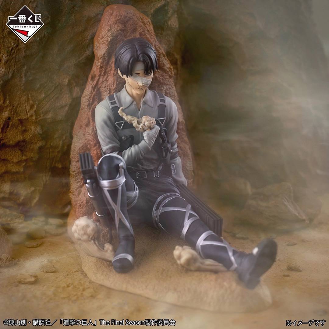 (C Prize) Attack on Titan A Resolução de Cada Um: Levi Dedique Seu Coração Ver.