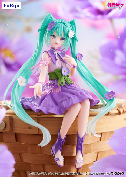 Hatsune Miku: Flower Fairy - Purple Cosmos Ver. Noodle Stopper Figure