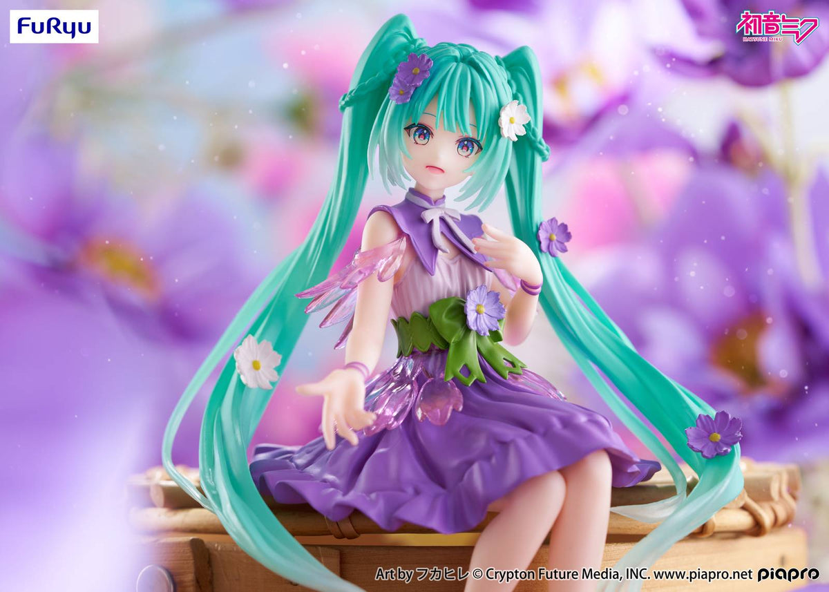 Hatsune Miku: Flower Fairy - Purple Cosmos Ver. Noodle Stopper Figure