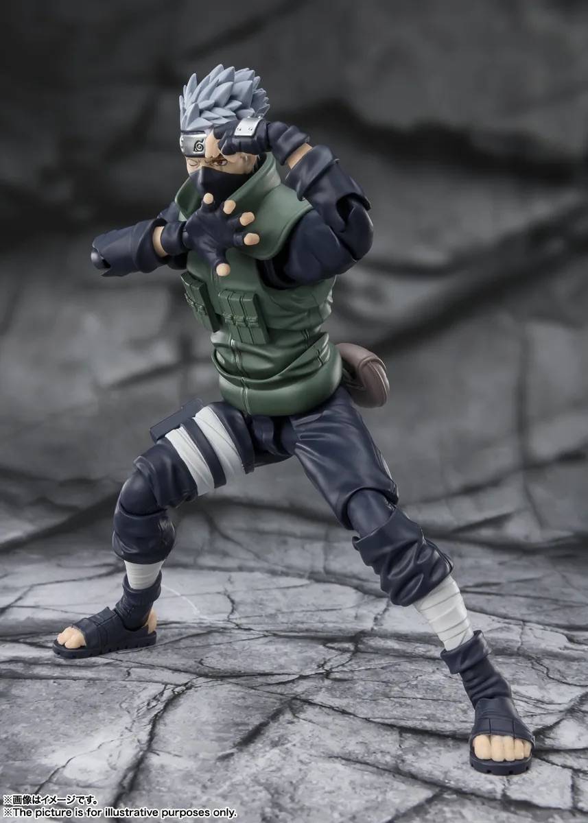 S.H.FIGUARTS: Naruto Shippuden - Kakashi Hatake (The Famous Sharingan Hero)