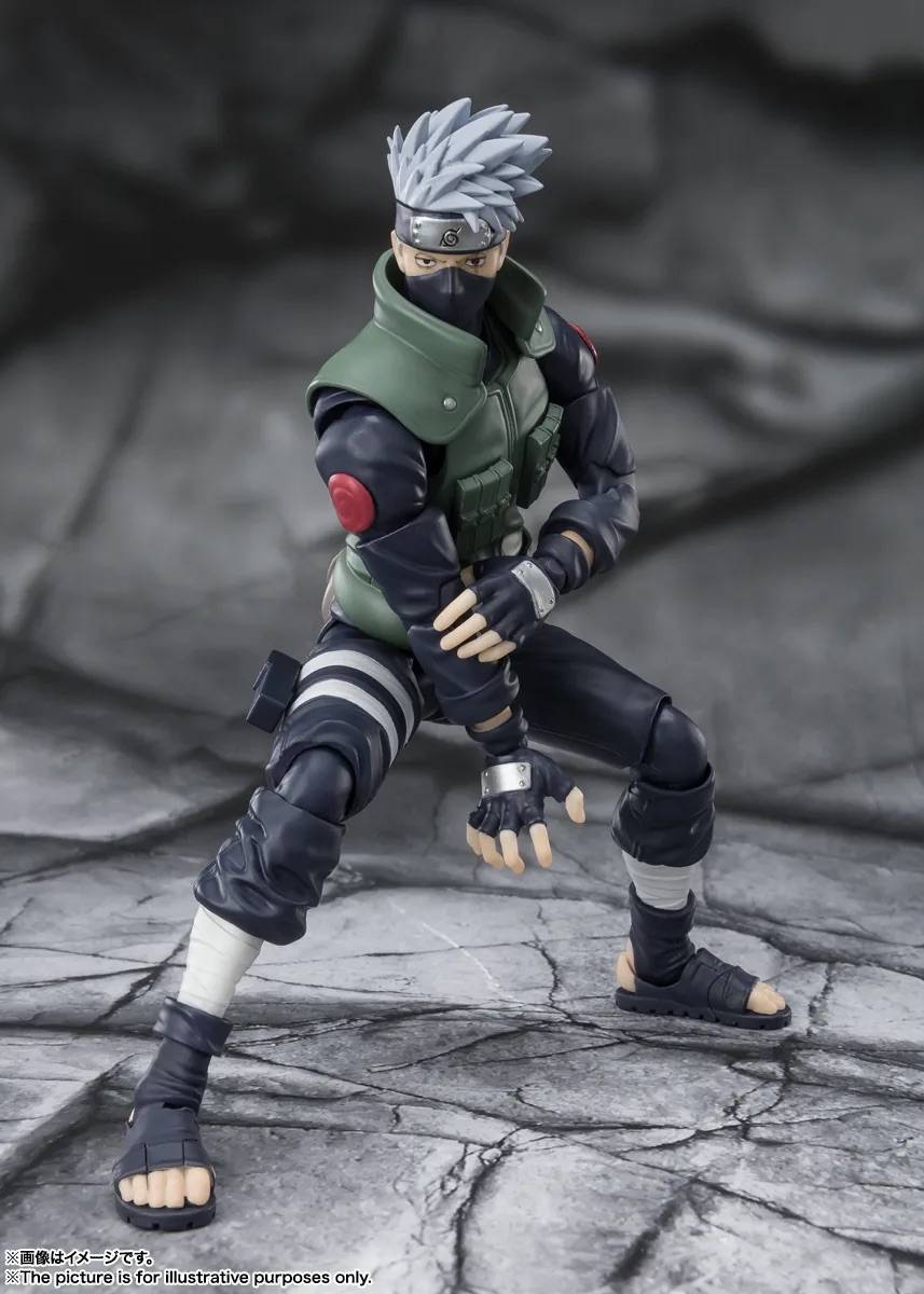 S.H.FIGUARTS: Naruto Shippuden - Kakashi Hatake (The Famous Sharingan Hero)