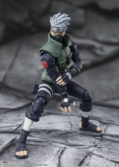 S.H.FIGUARTS: Naruto Shippuden - Kakashi Hatake (The Famous Sharingan Hero)